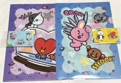 BT21　くら寿司　クリアファイル　ステッカー　アクリルステッカー