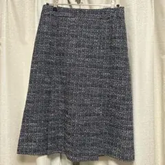 J.PRESS ネイビーツイードスカート