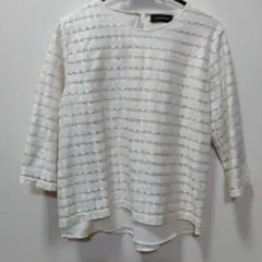 ストライプ　ブラウス