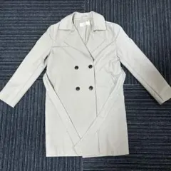 HM ベージュ ダブルブレストジャケット