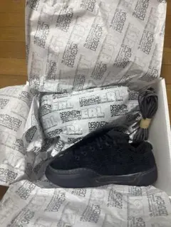 25AW ERL VAMPS ヴァンプス スニーカー 新品 ブラックコーデュロイ