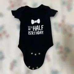 ハーフバースデー　ロンパース