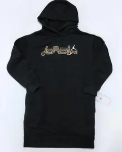 新品　ジョーダン　ワンピース　フーディ　裏フリース　150cm キッズ服　子供