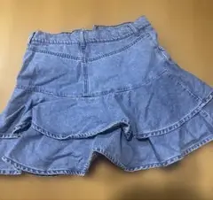 デニム フリル ミニスカート wego