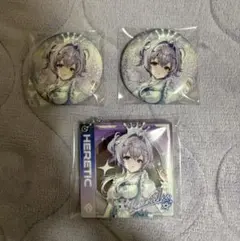 NIKKE　ローソン リバーレリオ アクリルキーホルダー 缶バッジ ミラキー NIKKE ニケ リバーレリオ ミラーキー 缶バッジ ローソン 限定 - メルカリ