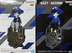 Crazy Raccoonデスクトップフィギュア Mondo 2体セット