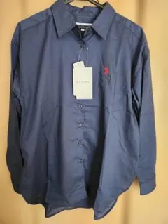 【新品】U.S. POLO ASSN. 長袖シャツ ネイビー M