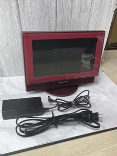 【動作品】Panasonic MW-10 CDオーディオ フォトフレーム 赤のサムネイル