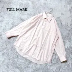 FULL MARK 長袖メンズシャツ ゆるだぼ 日本製 カジュアル 春夏 ピンクのサムネイル