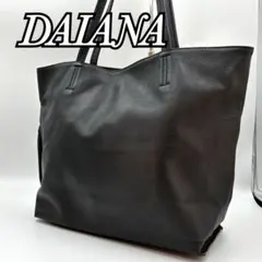DIANA ダイアナ レザー トートバッグ ネイビー 大容量 A4 ノートPC