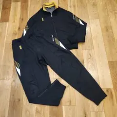 90s ミズノ SUPERSTAR セットアップ 黒 金　XO　y2kのサムネイル