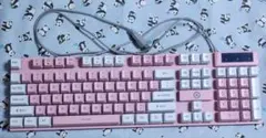 キーボード ピンク