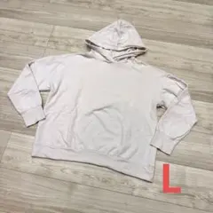 UNIQLO レディース　ウルトラストレッチスウェットプルパーカー　Lサイズ