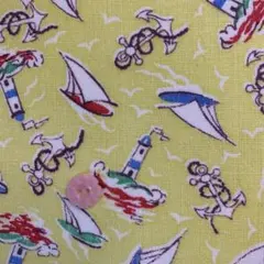 ヴィンテージフィードサック1/8サイズf423