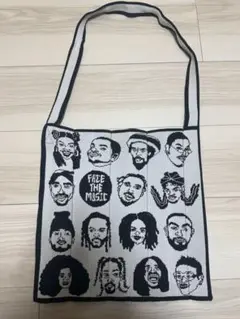 KNT365 FACE THE MUSIC ショルダーバッグ　エコバッグ　トート