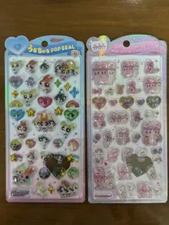 【正規品】エスター・バニー パワパフガールズ　うるちゅるポップシール　2枚セット