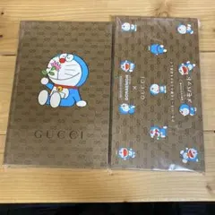 ドラえもん×GUCCI メモパッド＆便箋セット プレシャス オッジ 特製付録