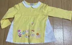 ミキハウス お菓子屋さん 刺繍 トレーナー 90