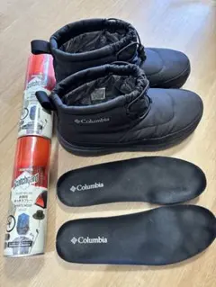 Columbia スノーブーツ 26.0cm ブラック　防水スプレー2個付き