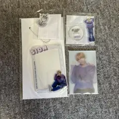 NCTWISH シオン Login ランダムトイ フォトカードスリーブ アクスタ