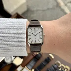 1991年製 90s Vintage Seiko タンク ローマン文字盤 - メルカリ