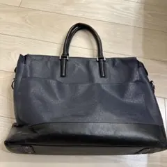 Cole haan ネイビー ブラック ビジネスバッグ