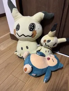 ミミッキュ カビゴン ぬいぐるみ 3個セット ポケモン