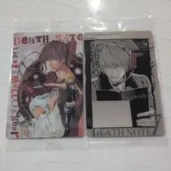 デスノート ウエハース 夜神月 計画通りL メロ ニア　DEATH NOTE