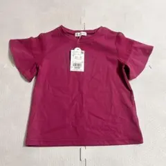 新品　ROPE PICNIC KIDS　袖シアーカットトップス　120cm