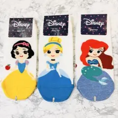 Disney プリンセス くつ下 3足セット