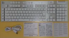 即日発送】G915 X ワイヤレスキーボード タクタイル 白 箱無 NQ - メルカリ