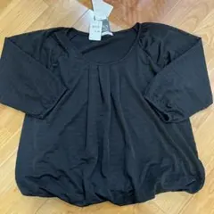 黒色 カットソー Lサイズ