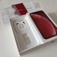 Apple iPhone XR 64GB 箱のみ　イヤフォン、説明書付き