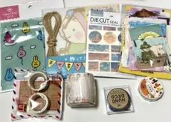 紙もの　まとめ売り　① レターセット シール　メモ帳など色々