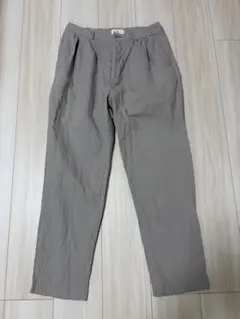 STILL BY HAND コットン ギャバジン タック ワイドパンツ - メルカリ