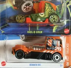Hot Wheels HAUL-O-GRAM & RENNNEN RIG