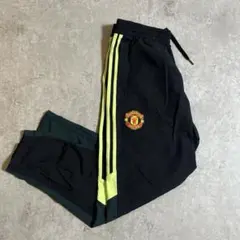 【古着】adidas マンチェスターユナイテッド　ナイロンパンツ　S