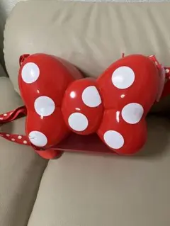 ポップコーンバケット　ミニー　リボン型