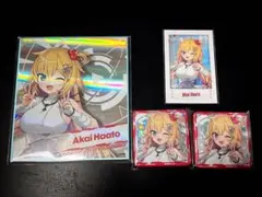赤井はあと ホロライブ 7th Fes EXPO　チェキ風カード 缶バッジ 色紙