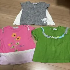 80 ラグマート　女の子　子供服　ベビー服　半袖　夏服　保育園着　まとめ売り