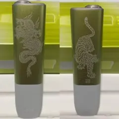 虎 和柄 水墨画 加工 iQOS アイコス イルマ i ワン ミネラ 限定色 金