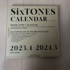 SixTONES 2023.4-2024.3カレンダー