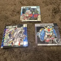 ガンダムスナック2 64 ペーネロペー　40 璽威武装　38 スーパーガンダム