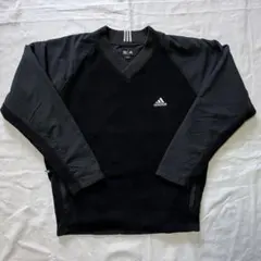 【adidas】アディダス　ゴルフ　フリースプルオーバー　Mサイズ