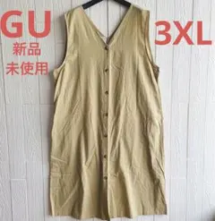 【新品・未使用品】GU ジーユー2WAYジレワンピースノースリーブワンピース