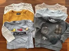 6枚セット　トップス、トレーナー 80サイズ