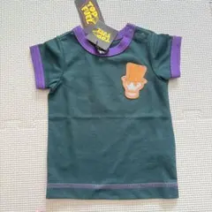 【未使用】F.O.internationalスカル刺繍 Tシャツ 80