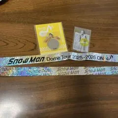 SnowMan スノーマン 岩本照　銀テ　ステッカーミラー