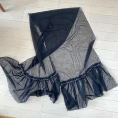 パーティ用ショール（ブラック）