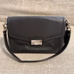 COLE HAAN ワンショルダー バッグ 黒 レザー